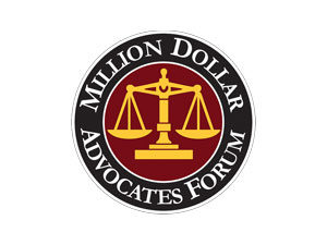 Less than 1% of attorneys across the nation are members of this exclusive forum who have won at least one verdict or settlement that exceeds $1 million.